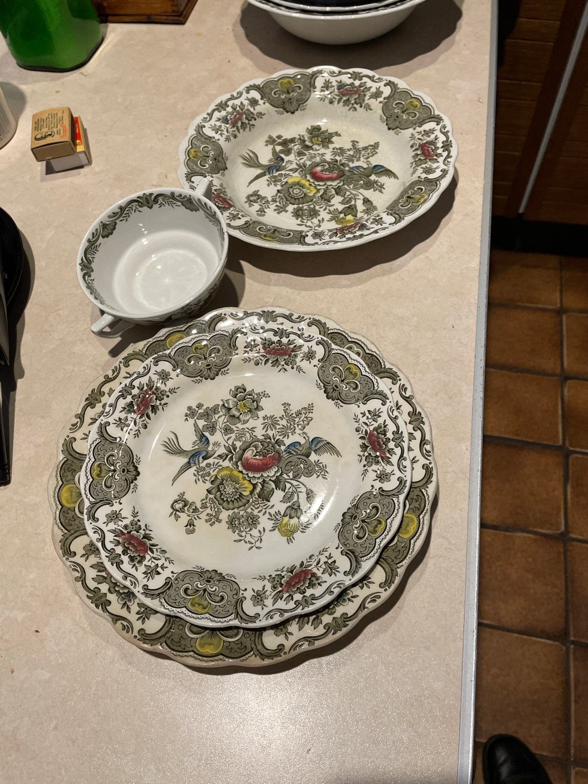 Ridgway Windsor Servies - Gebruikt, Huis en Inrichting, Keuken | Servies, Ophalen, Gebruikt, Keramiek, Overige stijlen