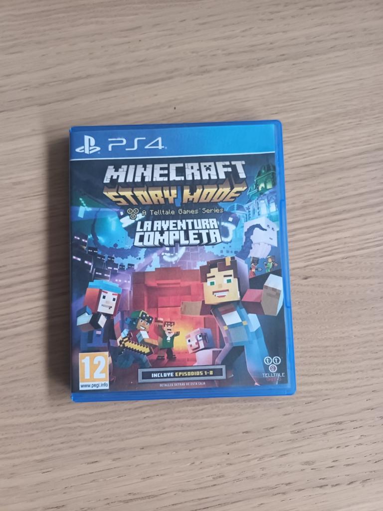 Minecraft Story Mode The Complete Adventure voor PS4 en PS5, Spelcomputers en Games, Avontuur en Actie, 1 speler, Eén computer