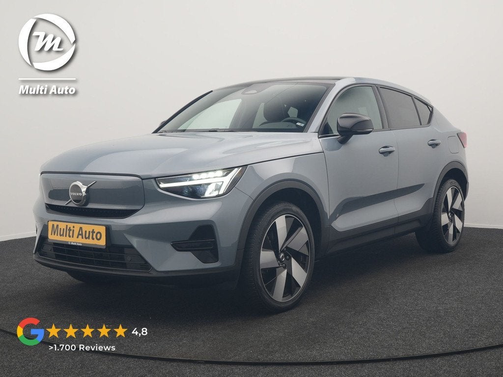 Volvo C40 Plus Recharge Pure Electric 69 kWh 231pk Dealer O., Auto's, Volvo, Gebruikt, Zwart, Automatische klimaatregeling, 231 pk