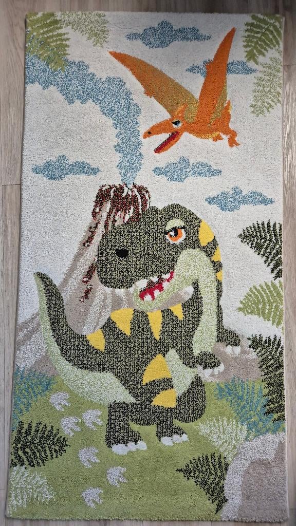 Vloerkleed dinosaurus 150*80, Huis en Inrichting, Stoffering | Tapijten en Kleden, Ophalen, Gebruikt, 100 tot 150 cm, 50 tot 100 cm