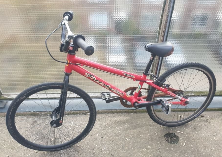 Freeagent Junior 7005 series absolute race BMX-trucs fiets, Fietsen en Brommers, Ophalen, Zo goed als nieuw, Staal, 24 inch of meer