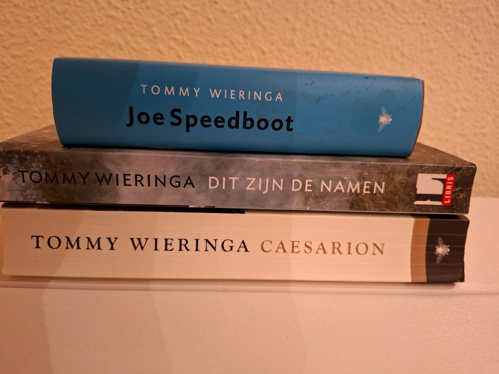 Tommy Wieringa Boeken: Joe Speedboot, Dit zijn de namen, Cae, Ophalen of Verzenden, Gelezen, Tommy Wieringa, Nederland