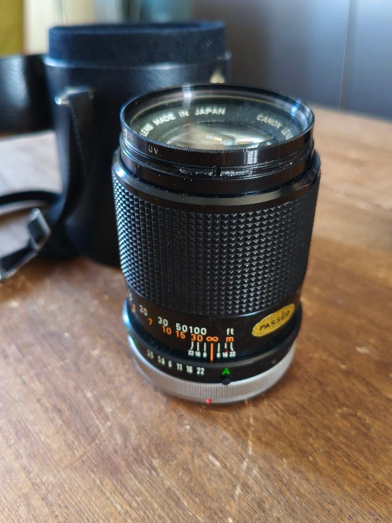 Canon 135 mm lens, Ophalen of Verzenden, Zo goed als nieuw, Telelens