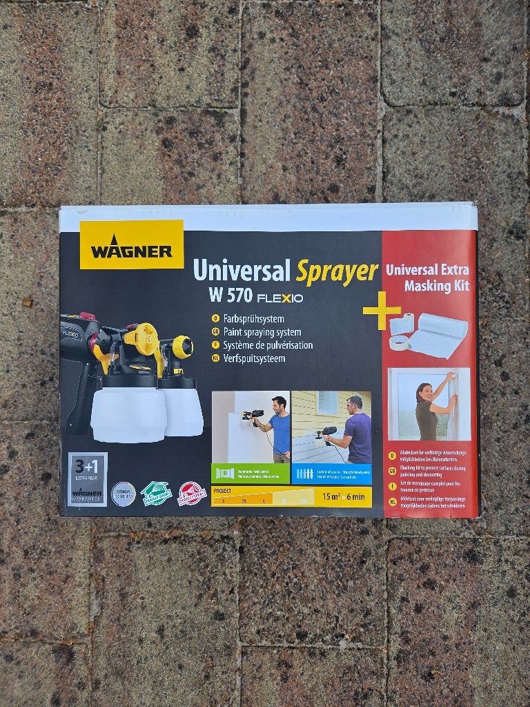 Wagner verspruit W570, Ophalen of Verzenden, Gebruikt, Verfspuit of Verfpomp