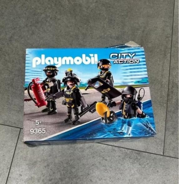 Playmobil City Action Duikers 9365, Kinderen en Baby's, Speelgoed | Playmobil, Ophalen of Verzenden, Gebruikt, Complete set