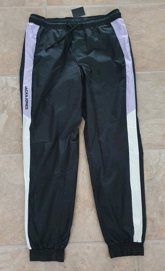 Jack & Jones Nieuwe Broek trainingsbroek Maat M, Maat 48/50 (M), Zwart, Nieuw, Ophalen of Verzenden