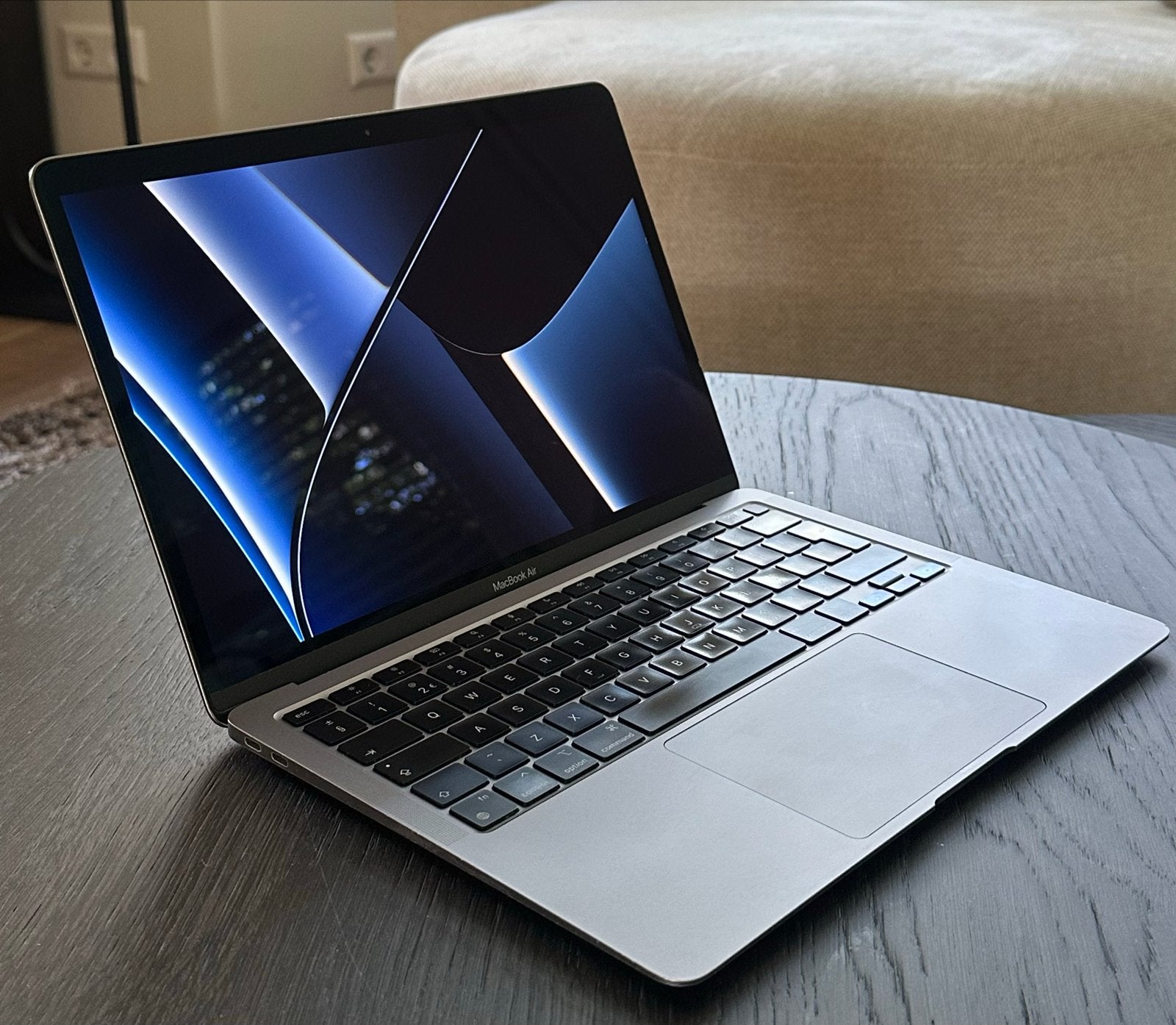 MacBook Air M1 | 256 GB (zie beschrijving: bijzonderheden), Ophalen, Gebruikt, 256 GB, Qwerty
