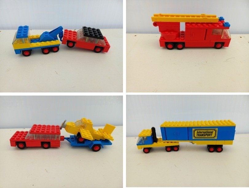 29. Vintage Lego 8 sets, Gebruikt, Compleet, Lego, Overige typen