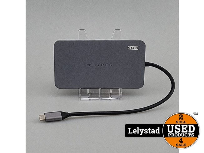 HyperDrive Dual 10-in-1 USB-C Hub Grijs, Computers en Software, Flex Ltd., Zo goed als nieuw, https://flex.com/contact-us, Nobelstraat 10, 5807 GA Oostrum LB, Limburg, Nederland