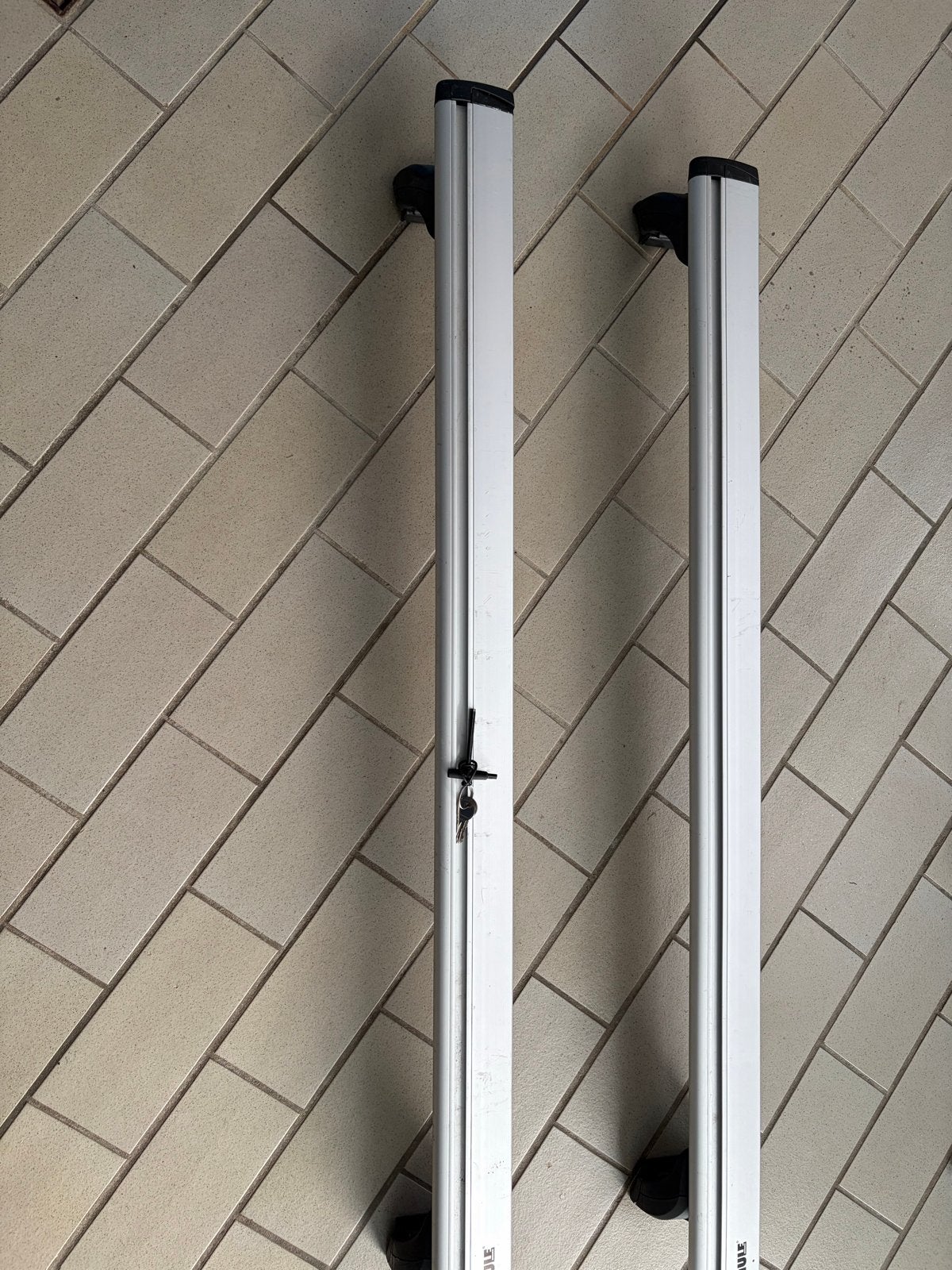 Thule dakdragers voor Seat Leon station bj 2012 t/m 2020, Auto diversen, Ophalen, Zo goed als nieuw