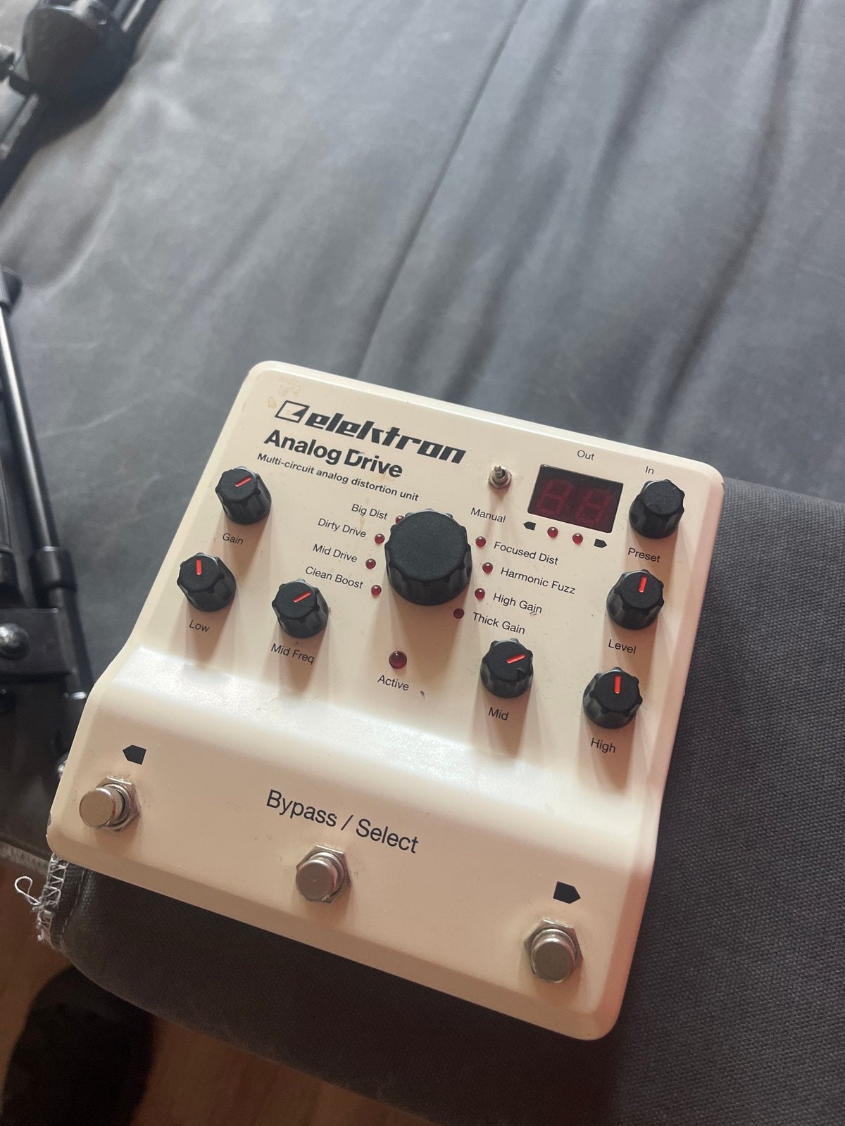 ALLEEN DEZE WEEK Elektron Analog Drive Incl. voeding, Ophalen of Verzenden, Zo goed als nieuw, Distortion, Overdrive of Fuzz