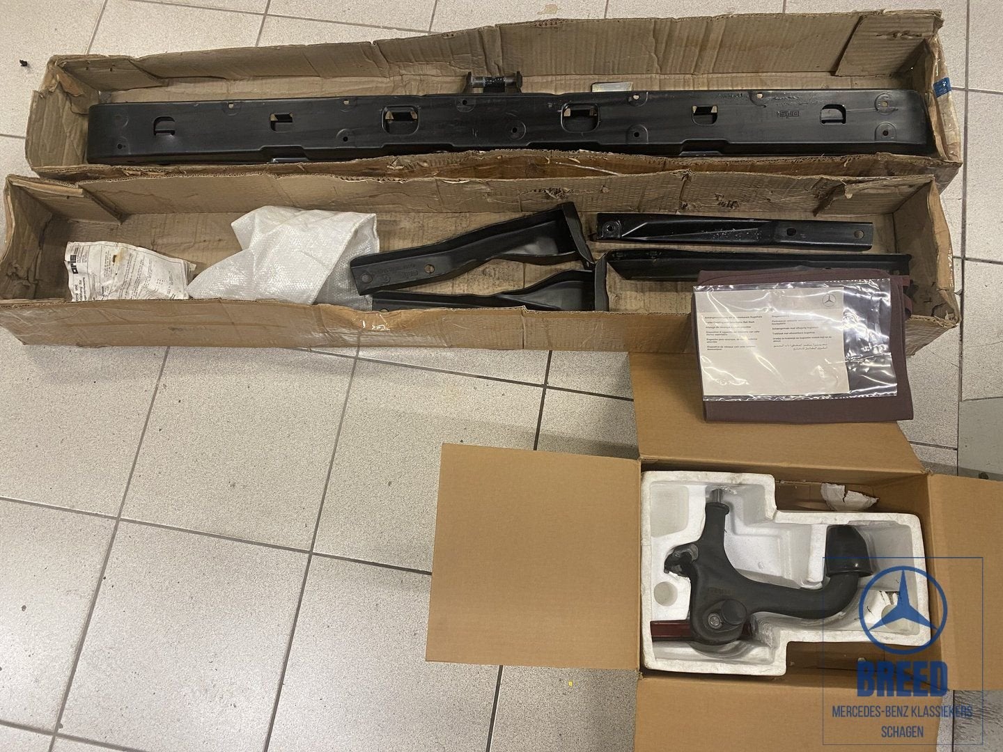 NOS origineel ORIS trekhaak afneembaar Mercedes-Benz W201, Auto-onderdelen, -, -, -