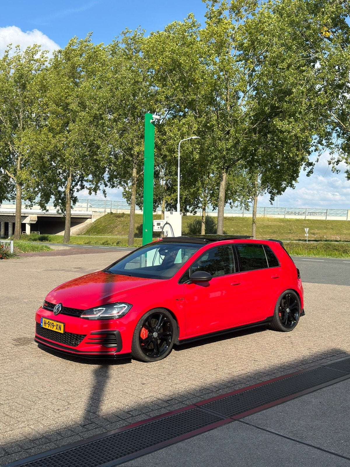 Volkswagen Golf TCR 2.0 TSI 290pk 7-DSG 2019 Rood, 1330 kg, 4 cilinders, 1984 cc, Geïmporteerd