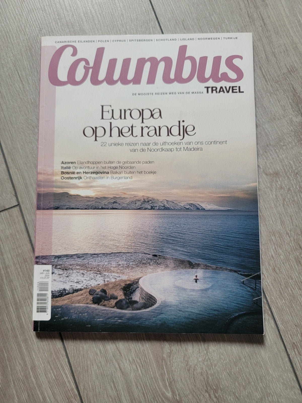Columbus Travel 148 (mei/jun 2026) + combivoordeel, Ophalen of Verzenden, Zo goed als nieuw, Wetenschap en Natuur