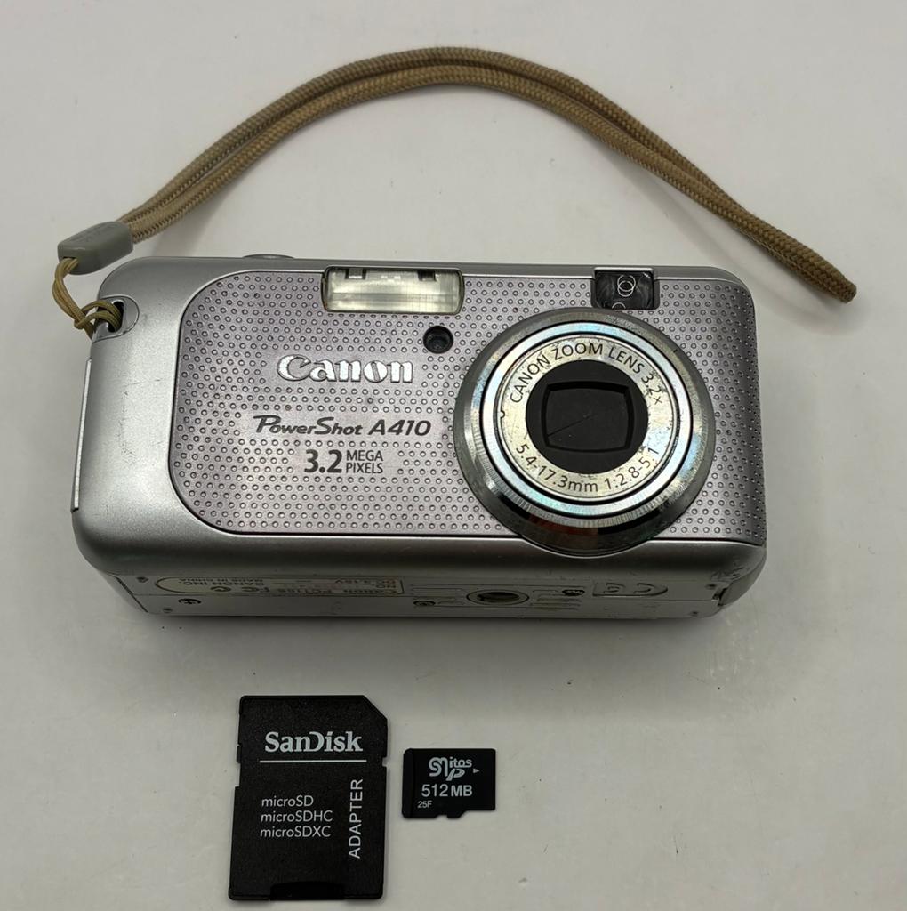 Canon PowerShot A410 - compact camera, Ophalen of Verzenden, Zo goed als nieuw, Canon, 4 t/m 7 keer
