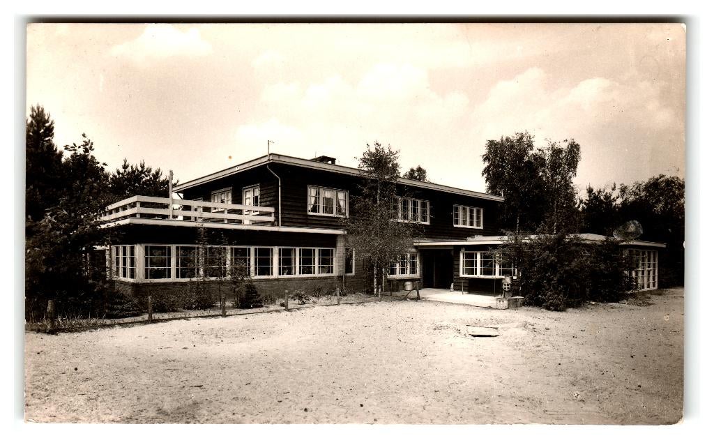 Oldebroek, Jeugdherberg "N.B.A.S.-Bondshuis", Verzamelen, Ansichtkaarten | Nederland, Gelopen, Gelderland, 1940 tot 1960, Verzenden
