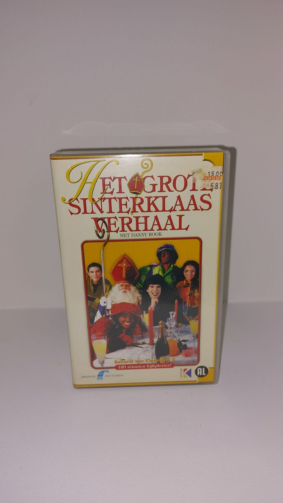 Het grote Sinterklaas verhaal videoband, Cd's en Dvd's, Ophalen of Verzenden, Zo goed als nieuw
