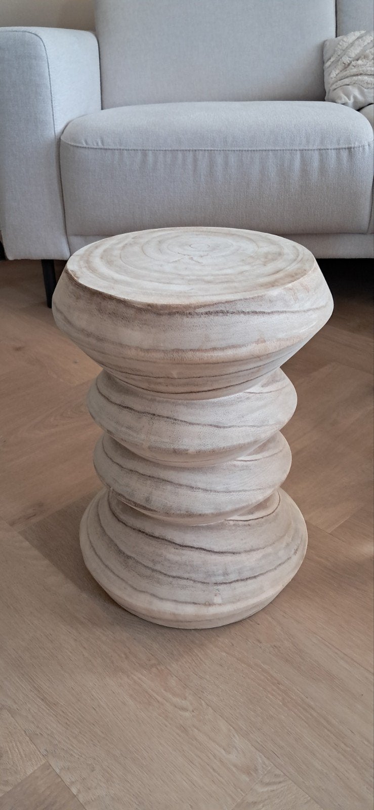 WWOOOD kruk Babs naturel paulownia hout, Ophalen, Nieuw, Hout