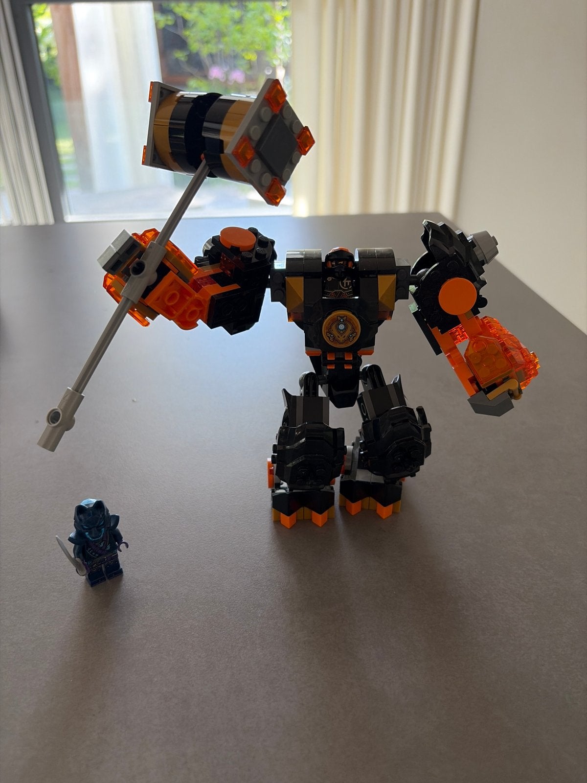 LEGO Ninjago 71806 Cole's Elementaire Aarderobot, Lego, Ophalen of Verzenden, Zo goed als nieuw, Compleet