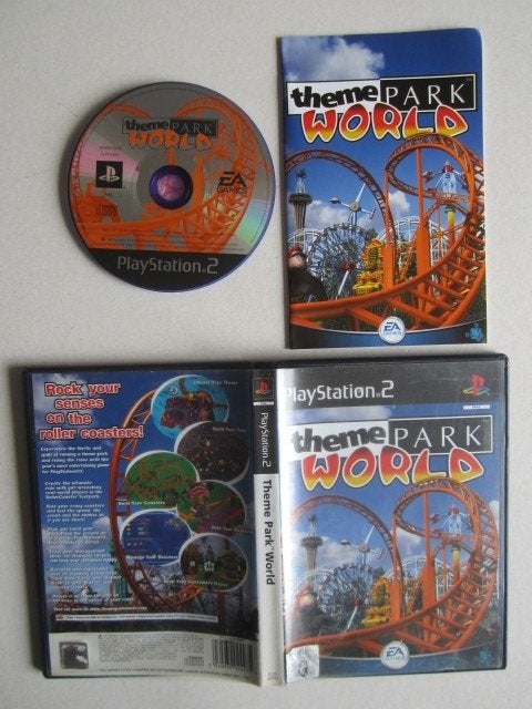 Themepark Theme Park World PS2 Playstation 2, 1 speler, Ophalen of Verzenden, Zo goed als nieuw, Vanaf 3 jaar