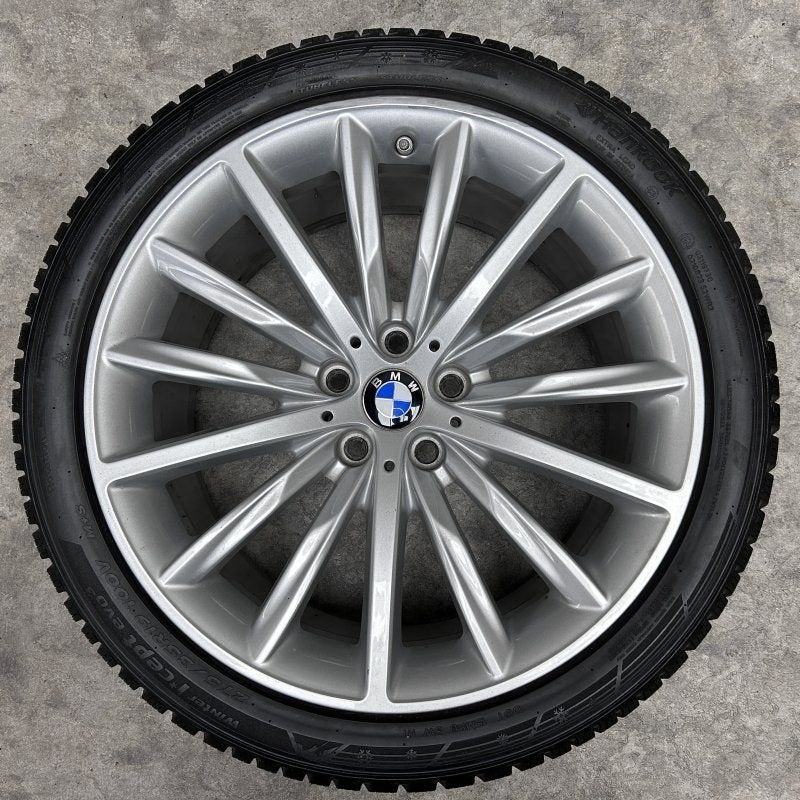 19 inch originele velgen + winterbanden BMW 5 serie 633, 19 inch, -, -, Banden en Velgen