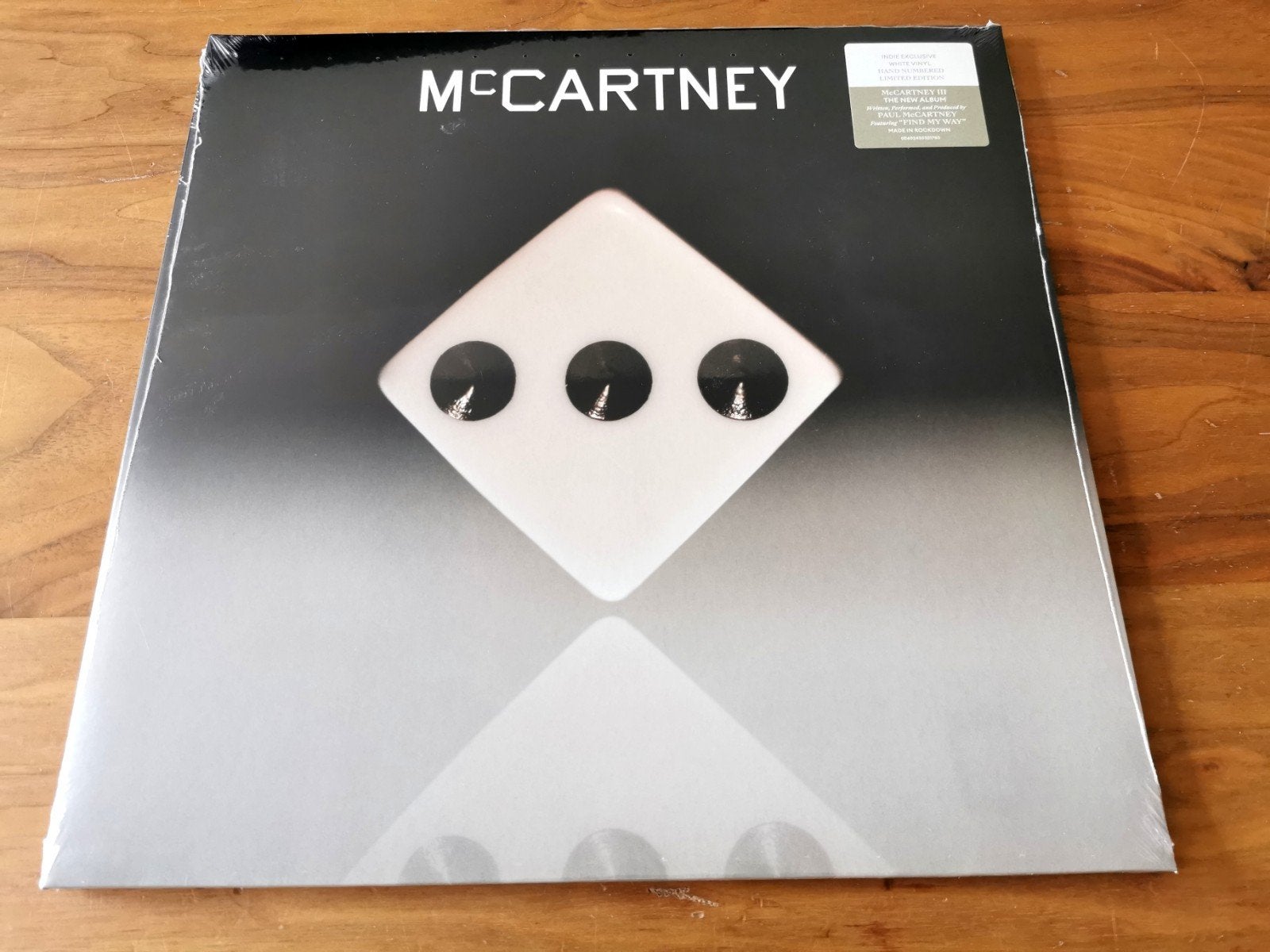 Paul McCartney - McCartney III - Wit vinyl, Ophalen of Verzenden, Nieuw