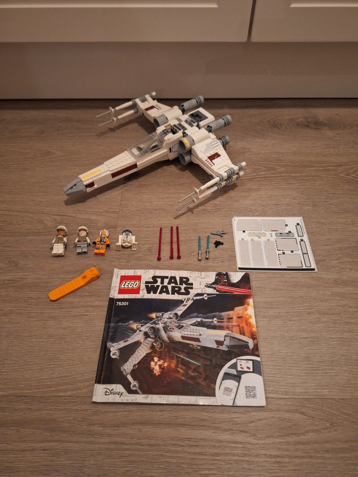 Lego star wars 75301 - luke skywalker x-wing fighter, Ophalen of Verzenden, Zo goed als nieuw, Lego
