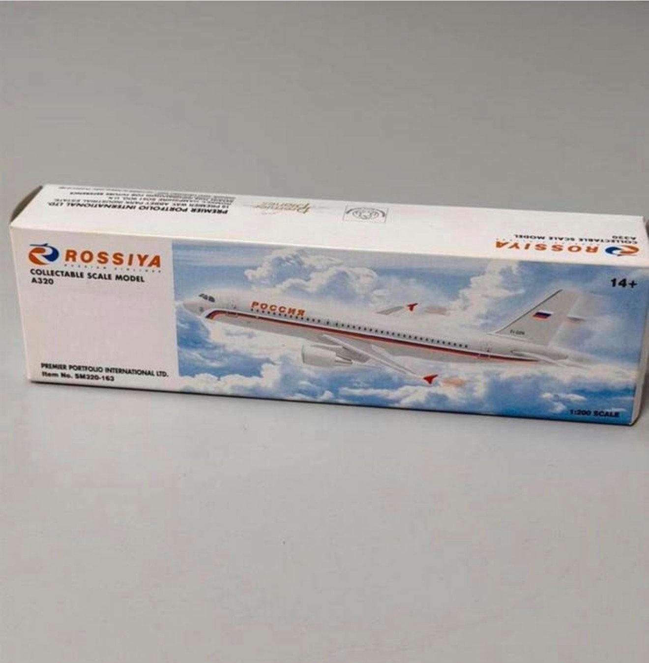 Rossiya Airlines Airbus A320 schaalmodel 1:200 – nieuw boxed, Overige merken, 1:144 tot 1:200, Nieuw, Ophalen of Verzenden