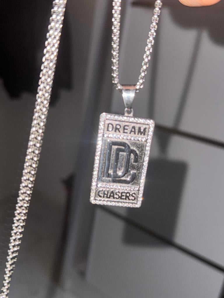 Dream Chasers ketting, Ophalen, Gebruikt, Zilver, Overige materialen