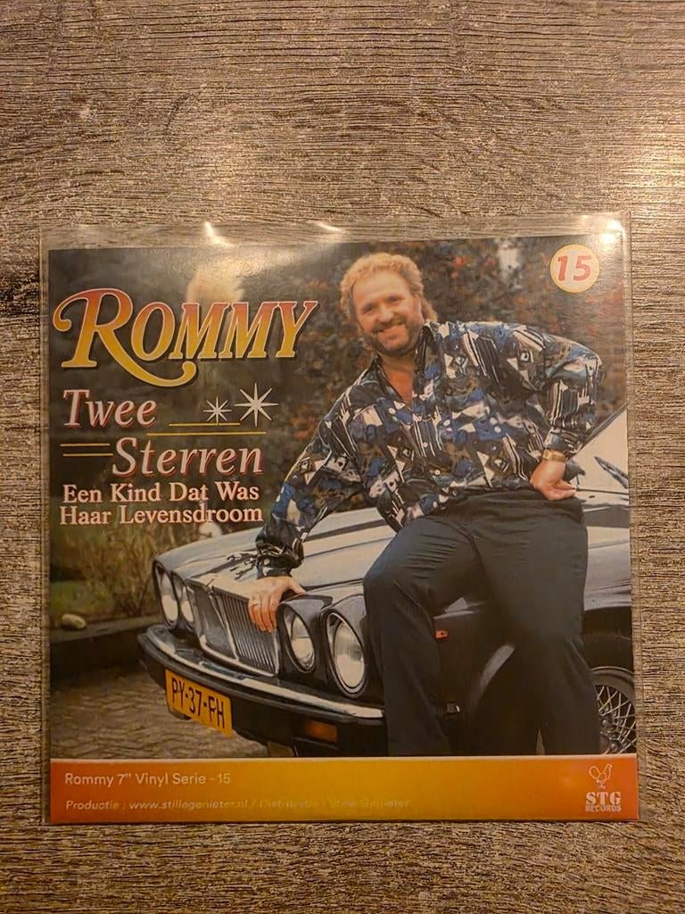 7″ – Rommy – Twee Sterren / Een Kind Dat Was Haar – Deel 15, Ophalen of Verzenden, 7 inch, Levenslied of Smartlap