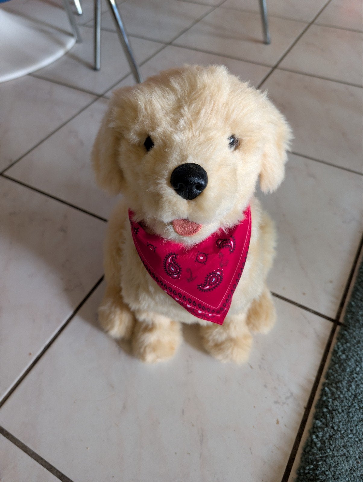 Joy for All Companion Pet Golden Retriever Pup, Overige merken, Overige karakters, Met kleding of accessoire, Zo goed als nieuw