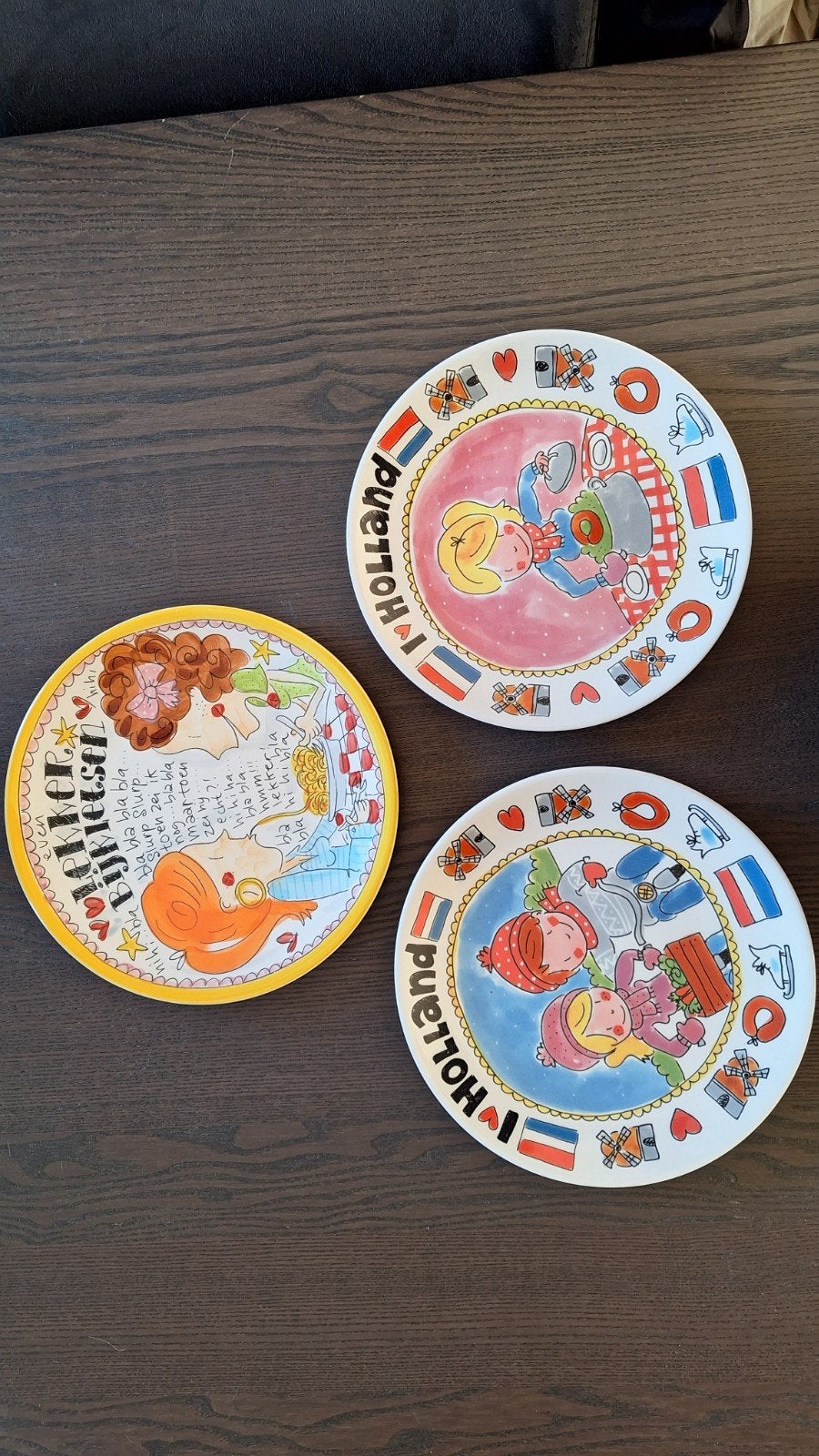 Blond Amsterdam servies: borden, mokken en theepot, Keramiek, Ophalen of Verzenden, Zo goed als nieuw, Bord(en)