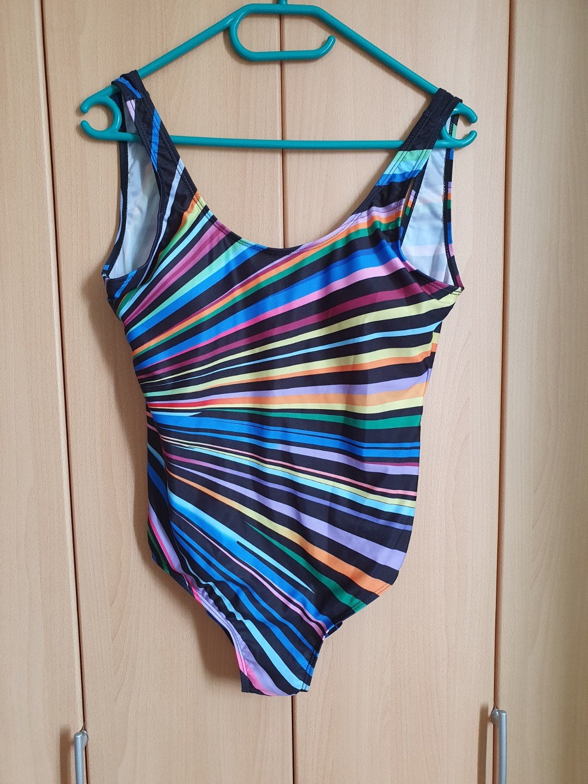 Kleurrijk badpak met strepen, XXl, Kleding | Dames, Ophalen of Verzenden, Nieuw, Overige kleuren, Badpak