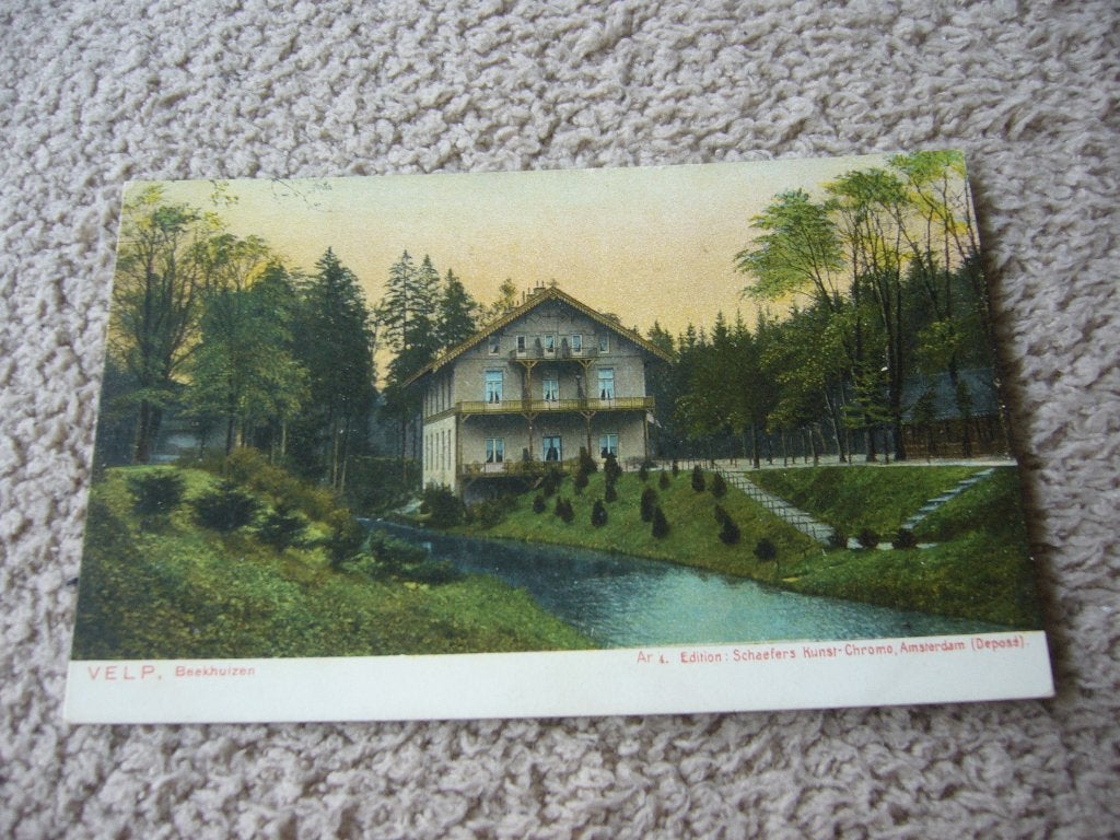 VELP  =  BEEKHUIZEN  BRIEFKAART, Ophalen of Verzenden, Voor 1920, Ongelopen, Gelderland