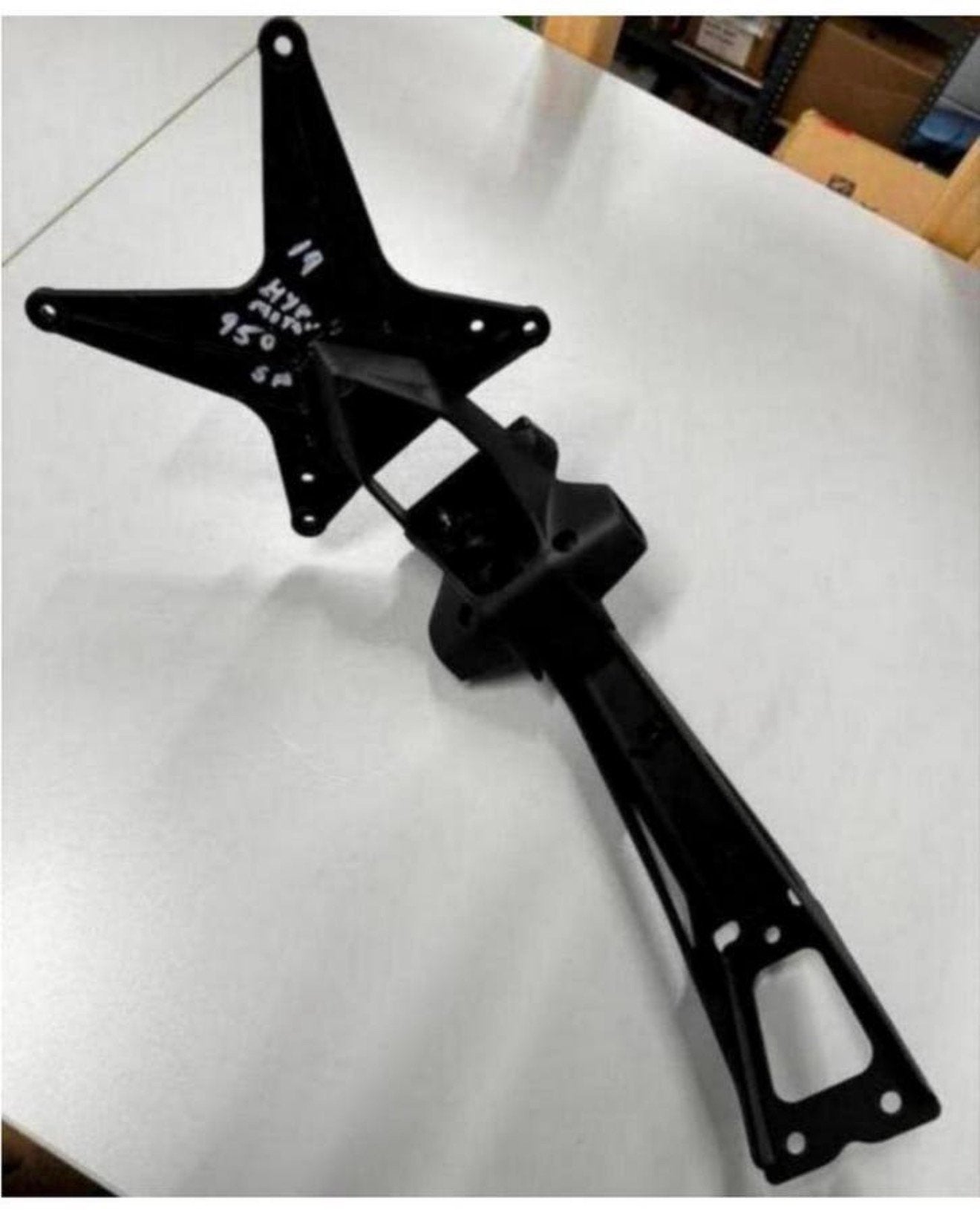 Ducati Hypermotard 950 kenteken houder SP RVE oem origineel, Gebruikt, Ophalen of Verzenden, H, H