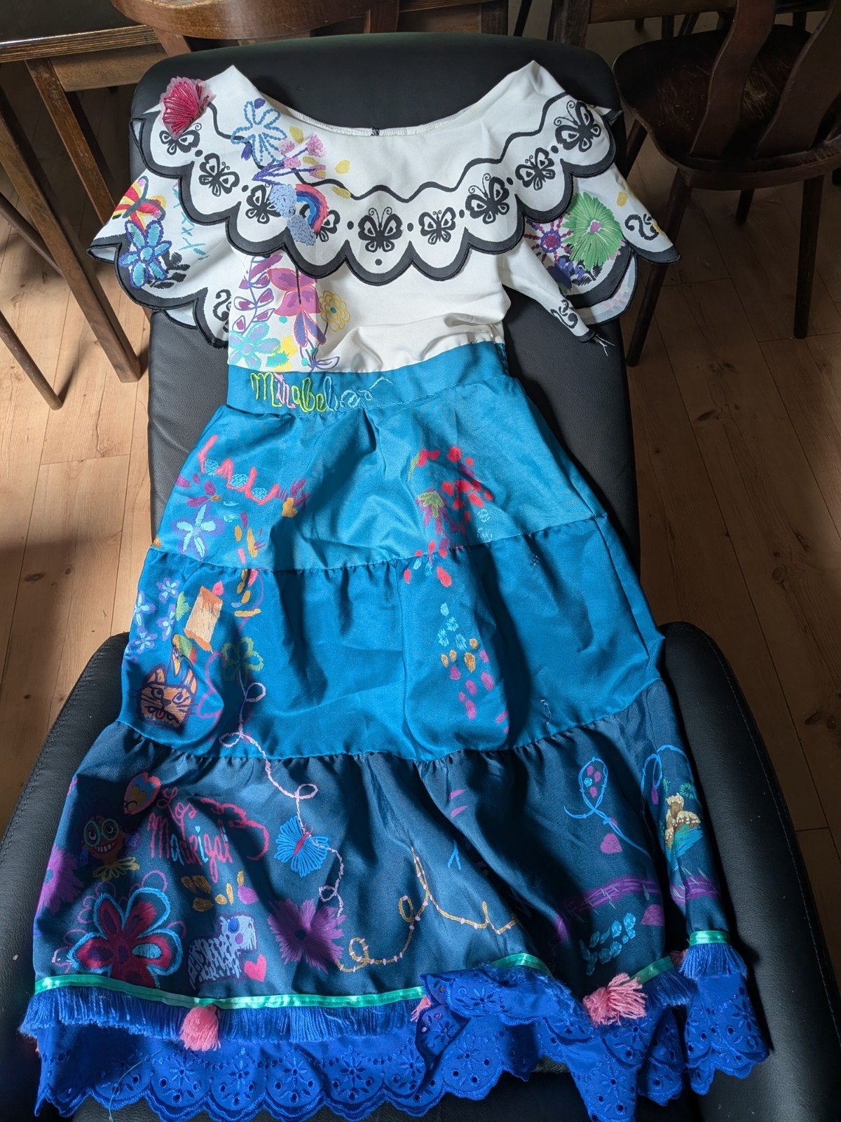 Encanto Mirabel jurk, Kinderen en Baby's, Kinderkleding | Maat 152, Disney, Gebruikt, Meisje, Ophalen of Verzenden