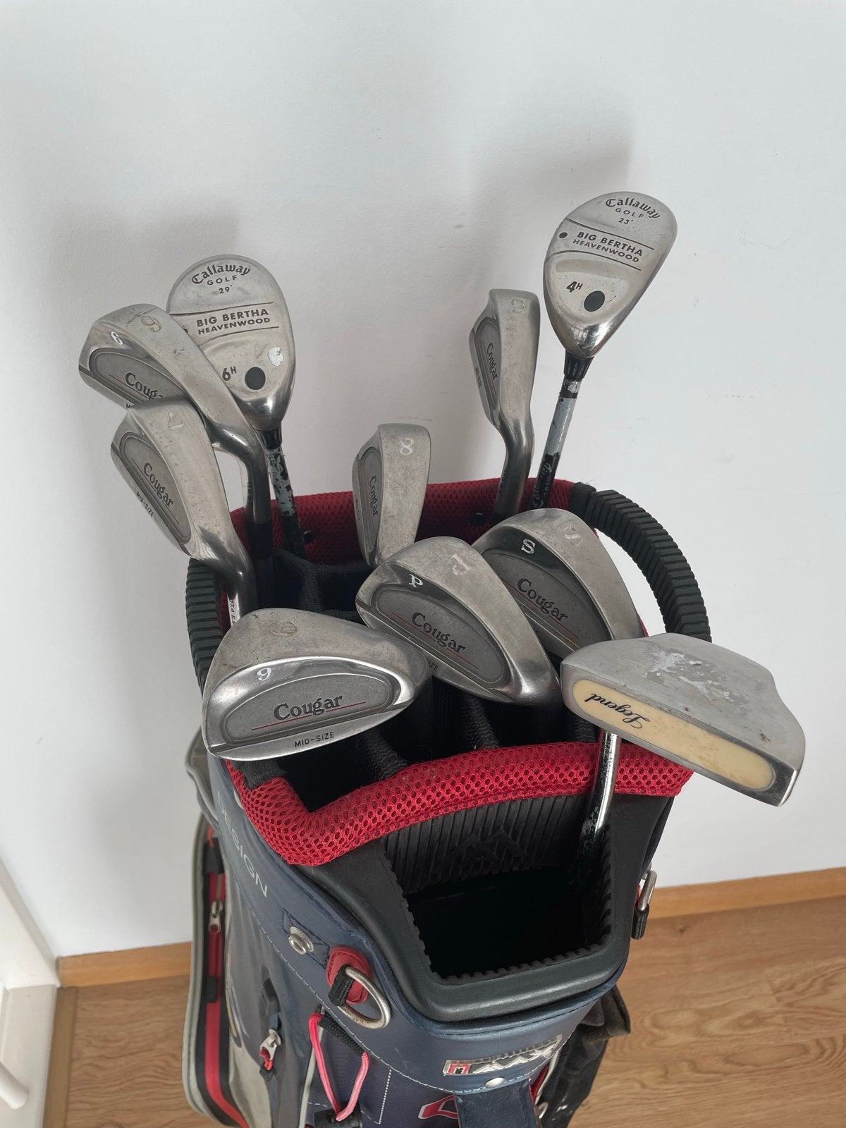 Dames golfset Callaway & Cougar clubs