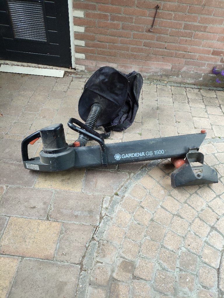 bladblazer, Tuin en Terras, Ophalen, Gebruikt, Met opvangzak, Ruggedragen
