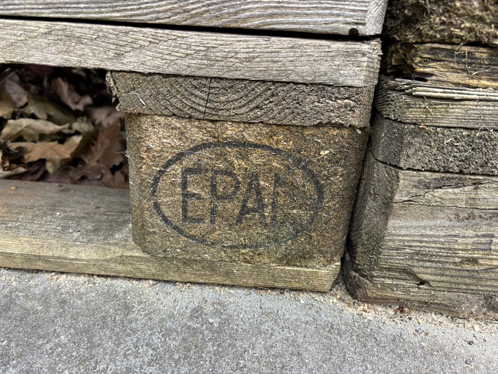 Europallets GRATIS, Ophalen, Gebruikt, Hout