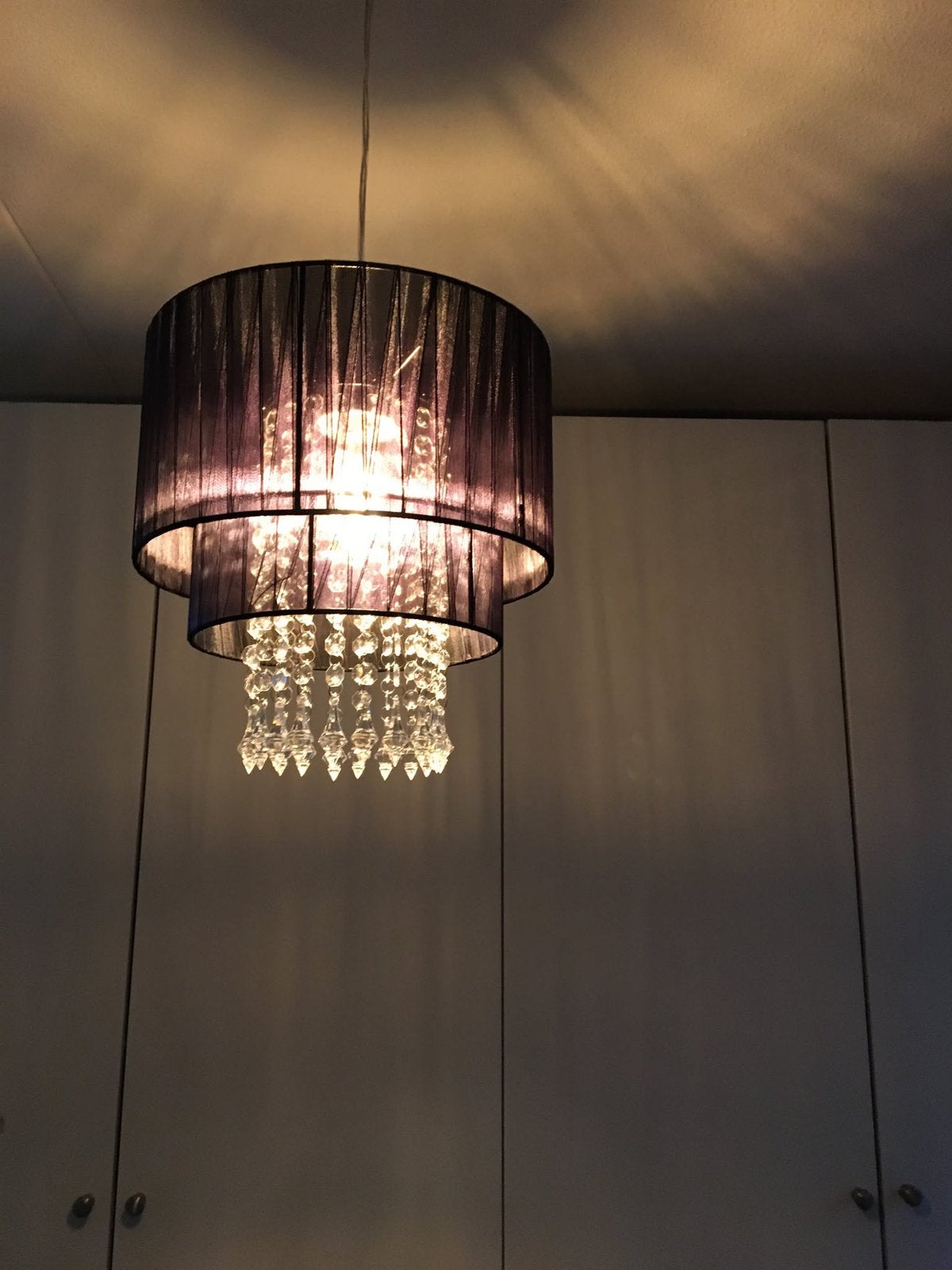 Zwarte hanglamp, Ophalen of Verzenden, Zo goed als nieuw