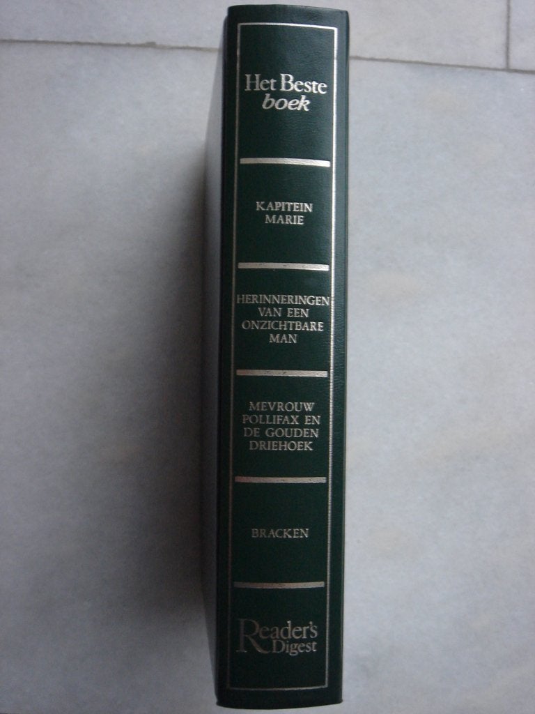 Kapitein Marie, Herinneringen van een onzichtbare man en , Boeken, Romans, Ophalen of Verzenden, Gelezen, Diverse auteurs