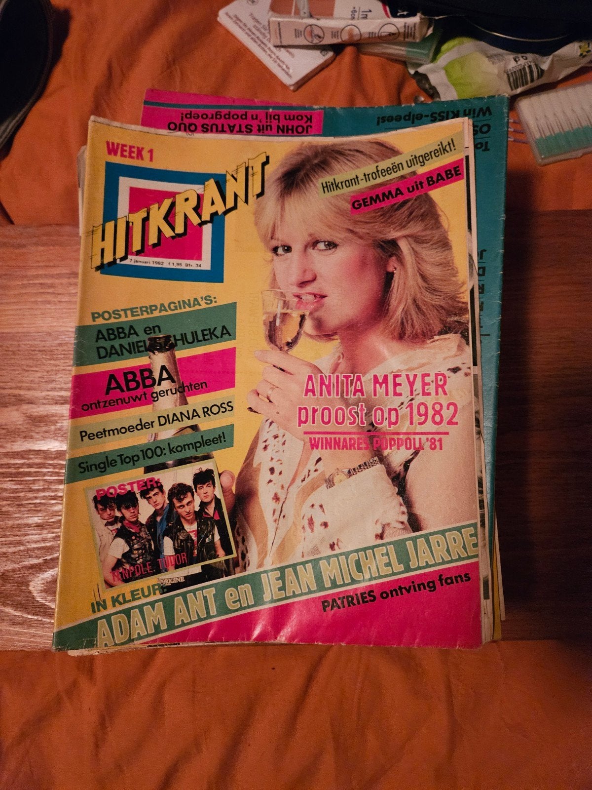 Hitkrant jaargang 1982, Ophalen of Verzenden, Gelezen, Muziek, Film of Tv
