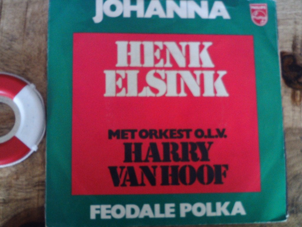 henk elsink - johanna   18jul, Cd's en Dvd's, Vinyl Singles, 7 inch, Ophalen of Verzenden, Zo goed als nieuw, Fotohoes