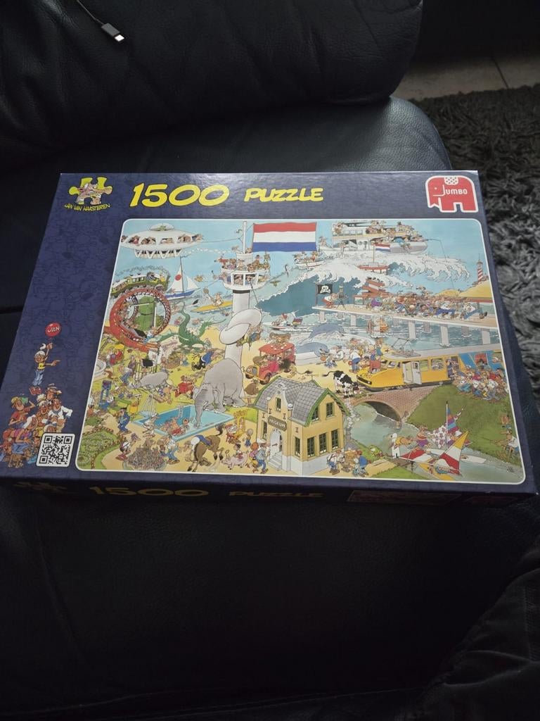Ter land ,ter zee ,in de lucht  puzzle 1500 stuks, Ophalen of Verzenden, 500 t/m 1500 stukjes, Zo goed als nieuw