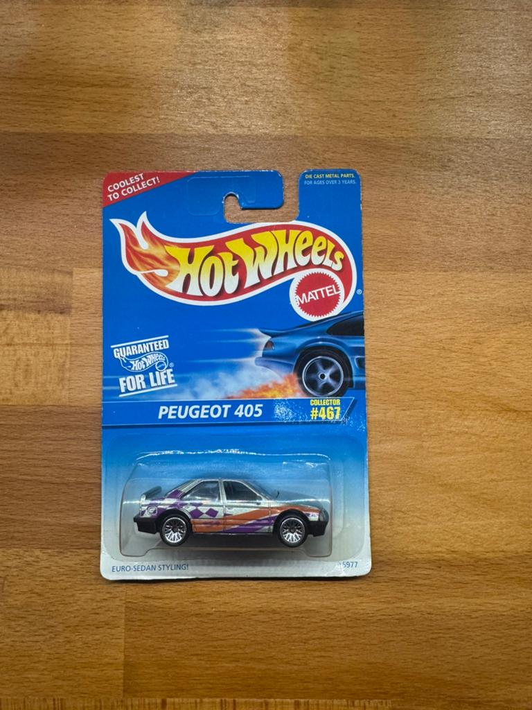 Hotwheels Peugot 405, Ophalen of Verzenden, Zo goed als nieuw, Auto