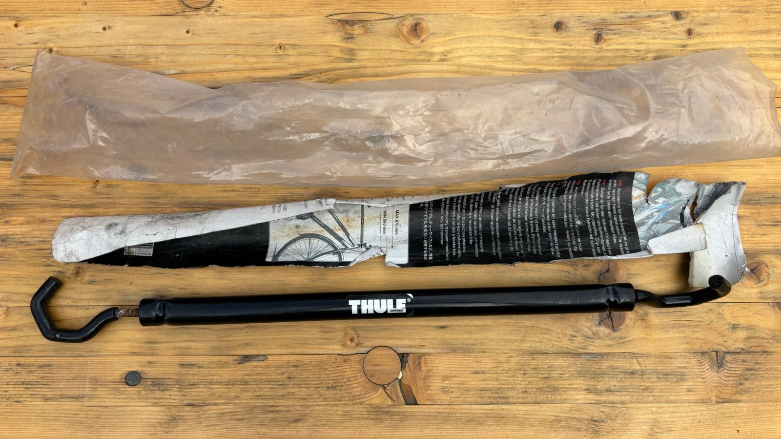 Thule fietsframe adapter 982, Auto diversen, Fietsendragers, Ophalen, Gebruikt, Fietsendrager-accessoire