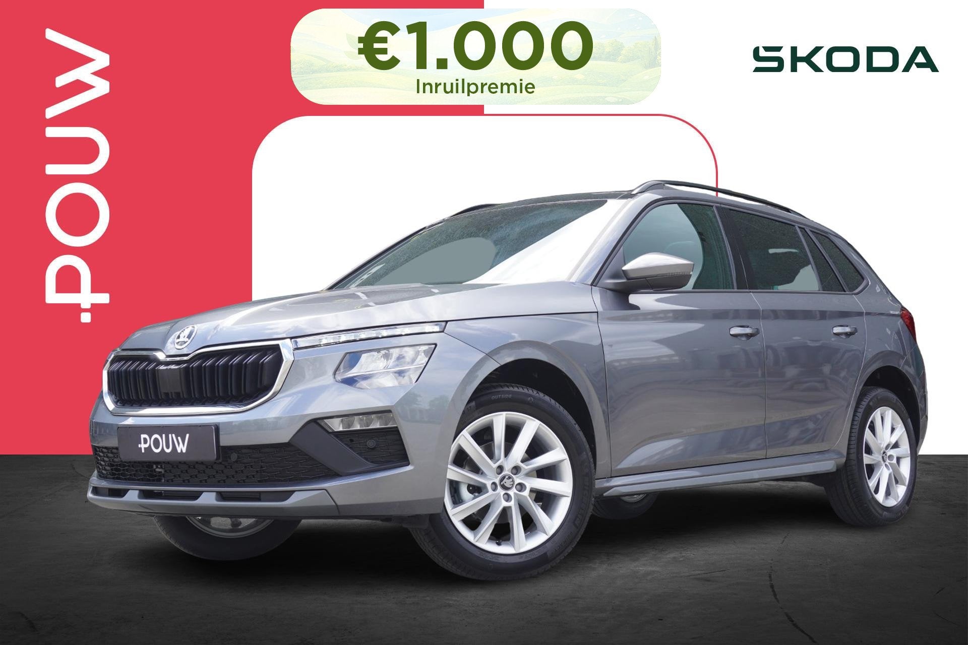Skoda Kamiq 1.0 TSI 115pk DSG Business Edition | Stoelen Pak, Auto's, 12 maanden, Euro 6, 116 pk, Nieuw