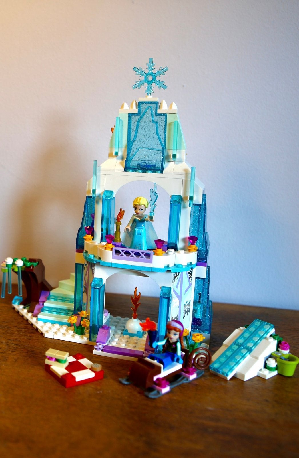 LEGO Disney Frozen Elsa's Magische Ijskasteel 41062, Gebruikt, Lego, Ophalen of Verzenden, Compleet