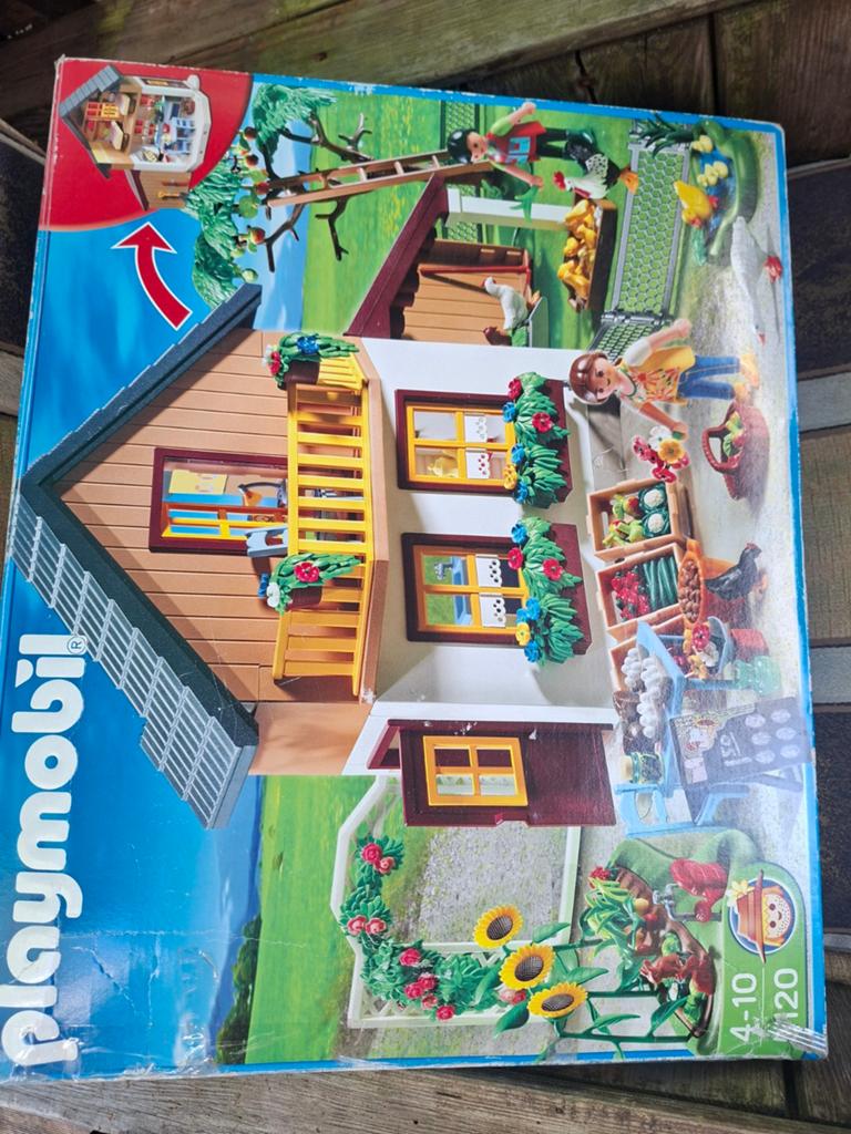 Playmobil 5120 Boerderij met Dieren en Moestuin, Kinderen en Baby's, Speelgoed | Playmobil, Ophalen of Verzenden, Gebruikt