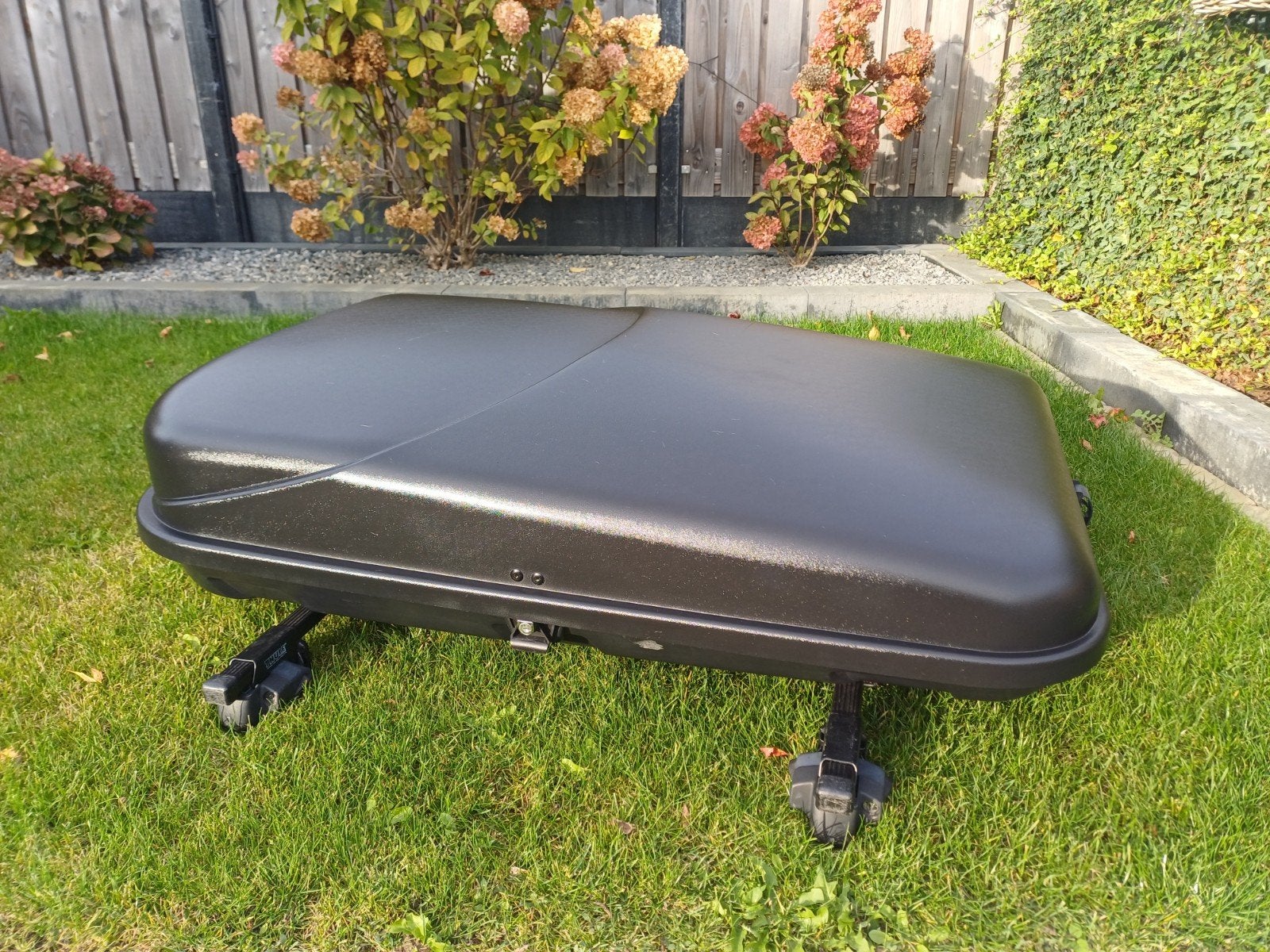 Dakkoffer incl thule dragers, Ophalen, Zo goed als nieuw